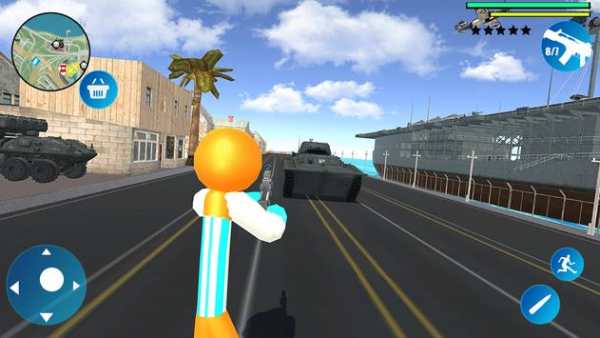 Captain Hero Stickman Vegas Crime screenshot 2