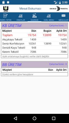 ÜTAP MOBİL screenshot 4