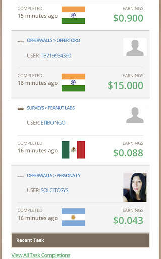 Timebucks screenshot 3