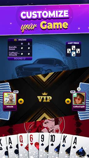 VIP Spades - Online Card Game screenshot 8