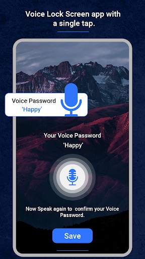 Voice Lock screen & Hide My IP 2 تصوير الشاشة