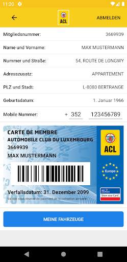 ACL App screenshot 2