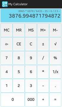 My Calculator screenshot 2