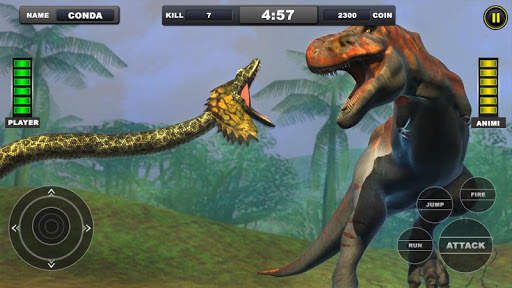 Angry Anaconda vs Dinosaur Simulator 2019 screenshot 6