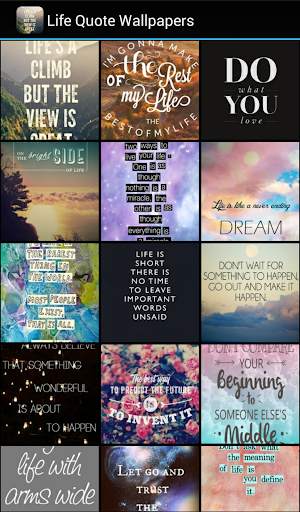 Life Quote Wallpapers screenshot 1