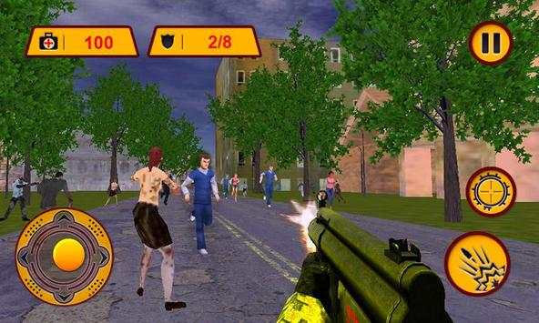 Menembak zombie mati screenshot 3