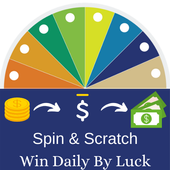Spin &amp; Scratch- Win Daily By Luck icon