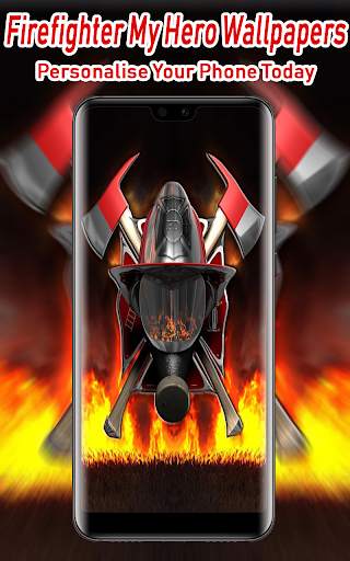 Firefighter My Hero Wallpaper screenshot 1