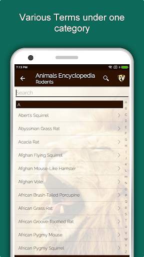 Animal Encyclopedia Complete Reference Guide Free screenshot 3