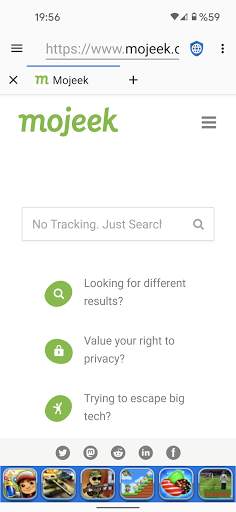 Privacy Browser Ücretsiz screenshot 1