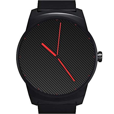 Carbon Neon Watch Face screenshot 5