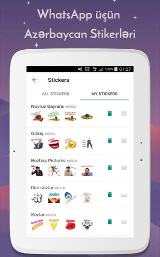 Azerbaijan Stickers screenshot 21