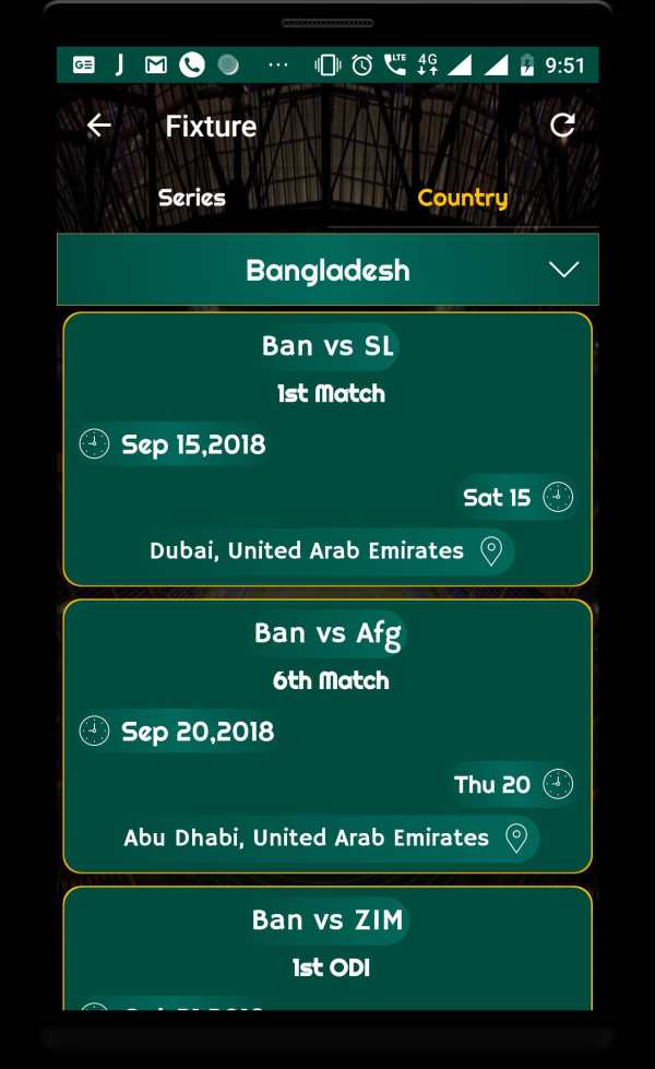 Live Cricket Score 2019 - schedule & Cricket NEWS screenshot 7