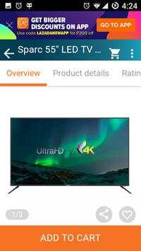 Lazada app With FB Twitter Gmail (245kb) screenshot 4