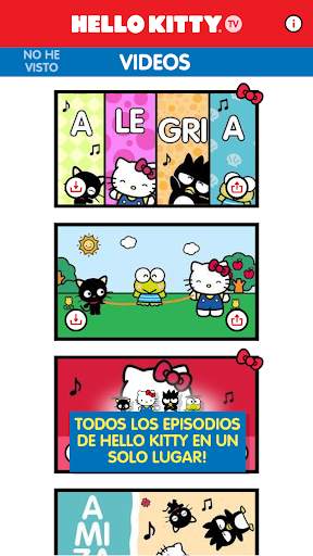Hello Kitty TV - Videos y Clips Musicales screenshot 2
