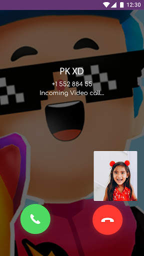 PK XD Fake Call-Fake Video Call and Chat PK XD screenshot 5