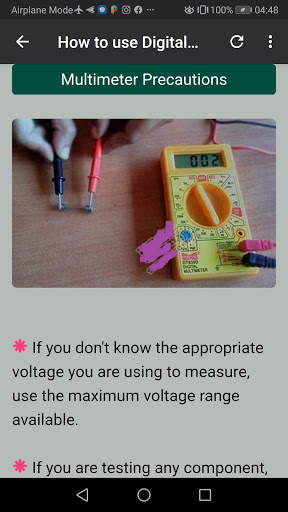 Digital Multimeter - Complete Guide скриншот 3