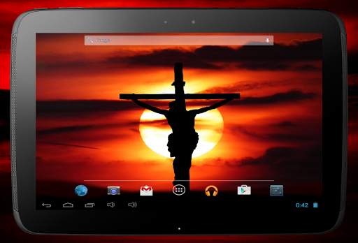 Jesus on the cross Live Wallpaper screenshot 5