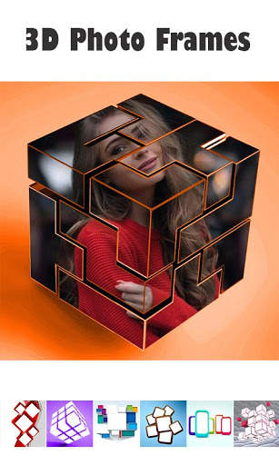 3D  Photo Frame Photo Editor screenshot 4