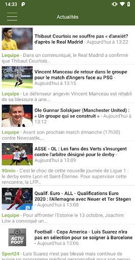 Actu Live Foot & Mercato screenshot 1