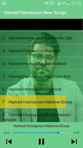 جديد اهنك حامد همايون - Hamed Homayoun New Music screenshot 2