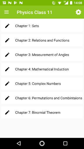 Class 11 Mathematics Notes 2 تصوير الشاشة