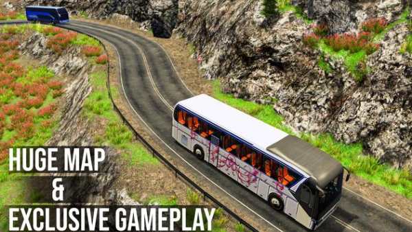 Passenger Bus Racing Games 2019: Hill Bus Race screenshot 4