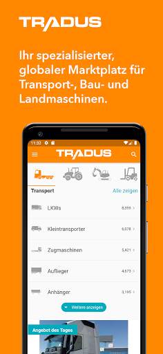 Tradus screenshot 1