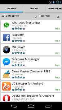 Mobile App Store screenshot 1