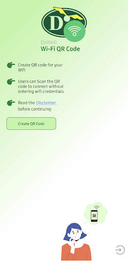 DoWell Wifi QR Code screenshot 1