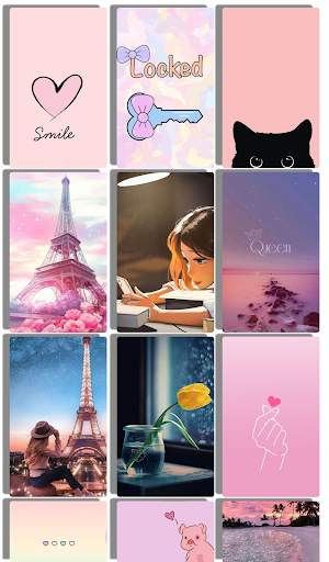 Girly Wallpapers & Backgrounds 4 تصوير الشاشة