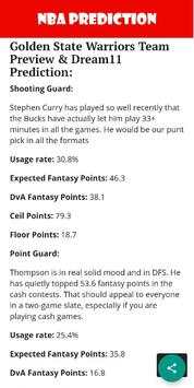 Dream11 Stats screenshot 6