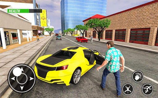 Gangster Mad Life City: Car Driving Simulator screenshot 2