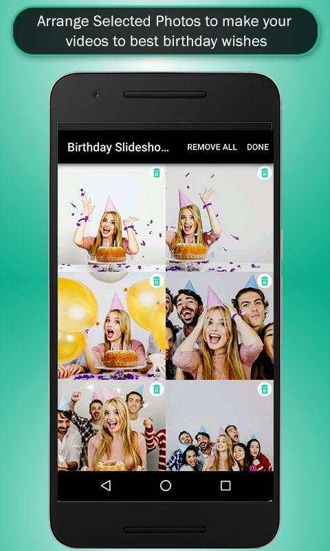 Birthday Video Maker With Birthday Song screenshot 2