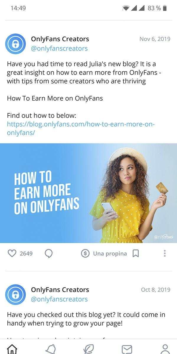 OnlyFans screenshot 5