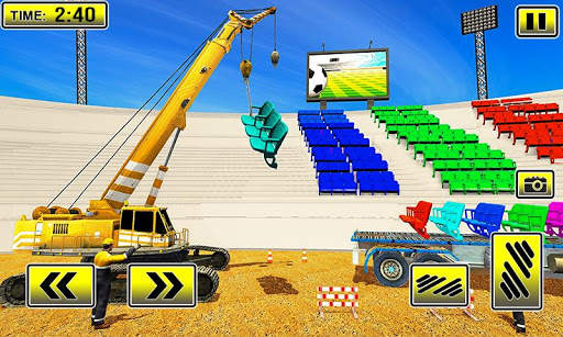 Football Stadium Builder: New 3D Construction Game screenshot 4