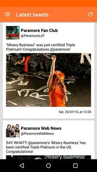 Paranews: News for Paramore screenshot 3