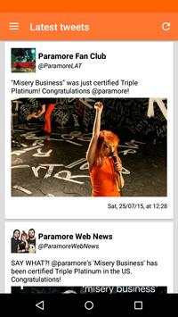 Paranews: News for Paramore screenshot 3