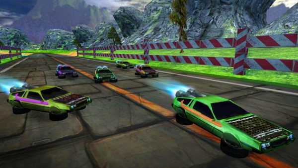 Space Racing: Future Car Race screenshot 2