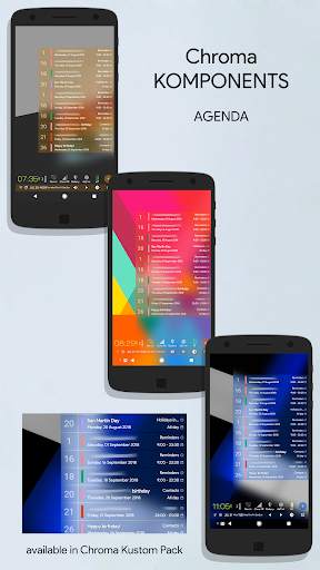 Chroma Free KLWP screenshot 6