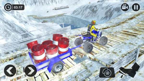 Consegna in quadriciclo fuoristrada: ATV Rider Sim screenshot 9