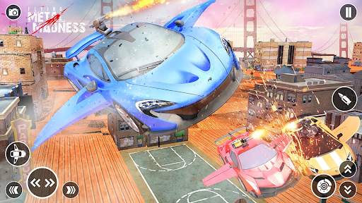 Flying Car Games 3D- Car Games screenshot 8