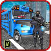 Police Bus Chase: Crime City logo
