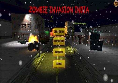 Zombie Invasion:India screenshot 1