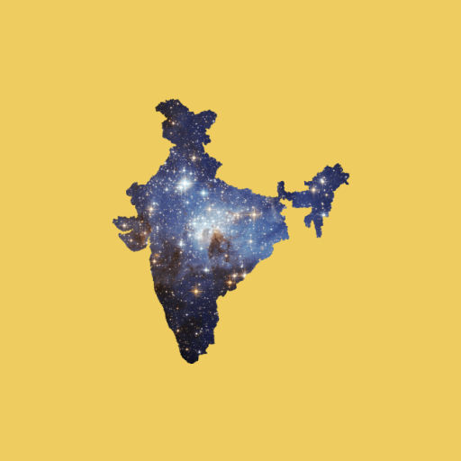 Indian Sky Map أيقونة