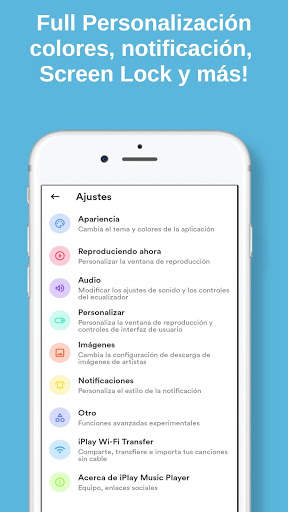 Free Music Downloader  Reproductor de música iPlay 8 تصوير الشاشة