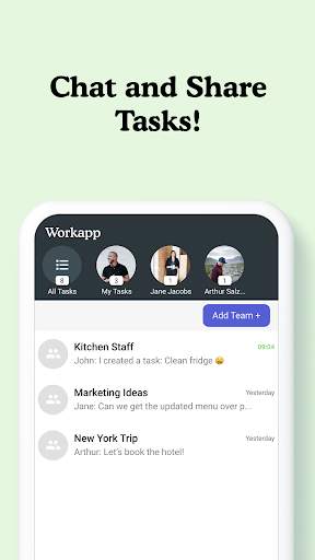 Tasks & Chat: Work App screenshot 1