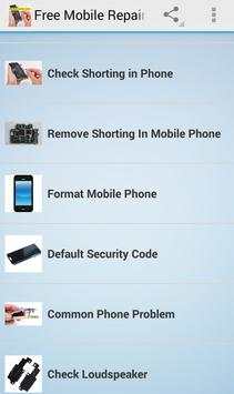 Free Mobile Repair Course screenshot 2
