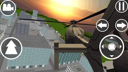 City Helicopter Simulator screenshot 2