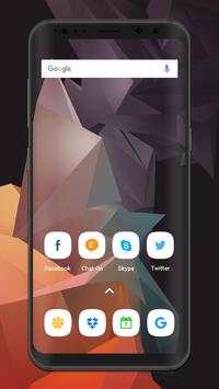 Theme BlackBerry Aurora - Launcher screenshot 1